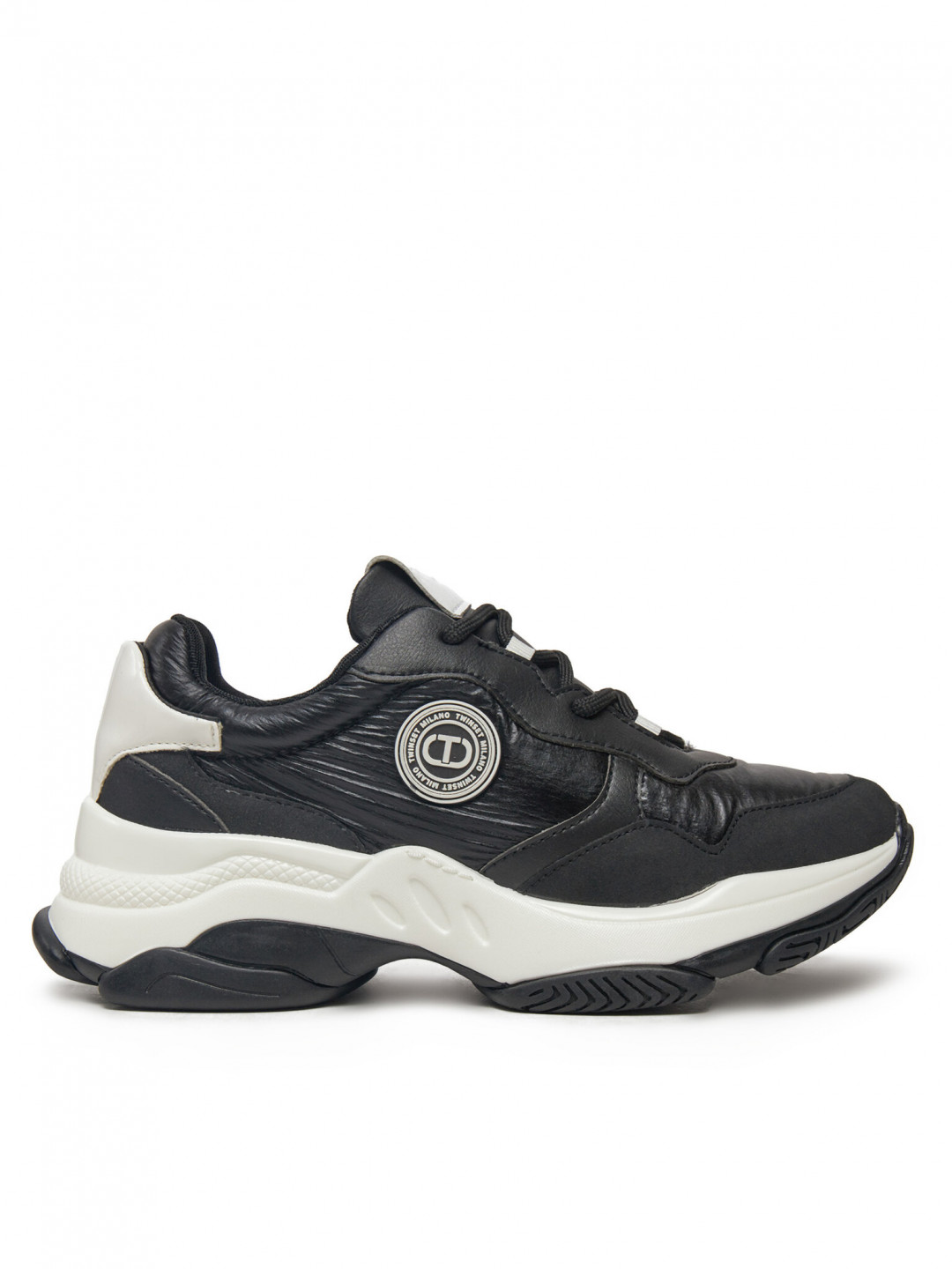 TWINSET Sneakersy 242TGT18C Černá